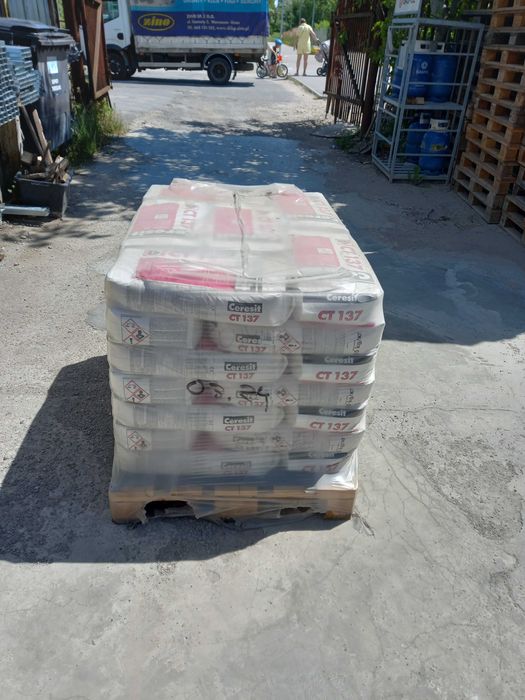 Tynk mineralny ct-137 biały po terminie