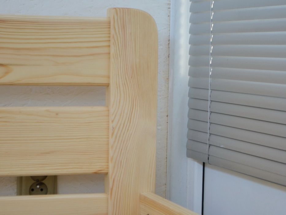 Кровать Двуспальная Деревянная Рич 140х200. Кровать из дерева.