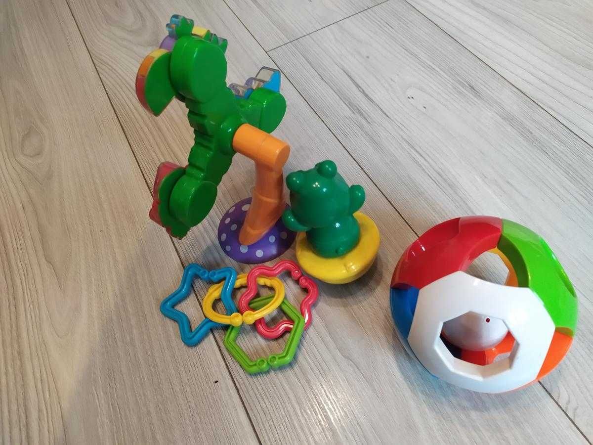 Zestaw grzechotek grzechotki zabawki fisher price