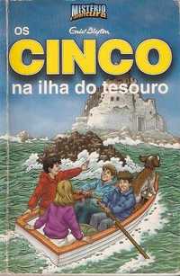 Os cinco na ilha do tesouro de Enid Blyton