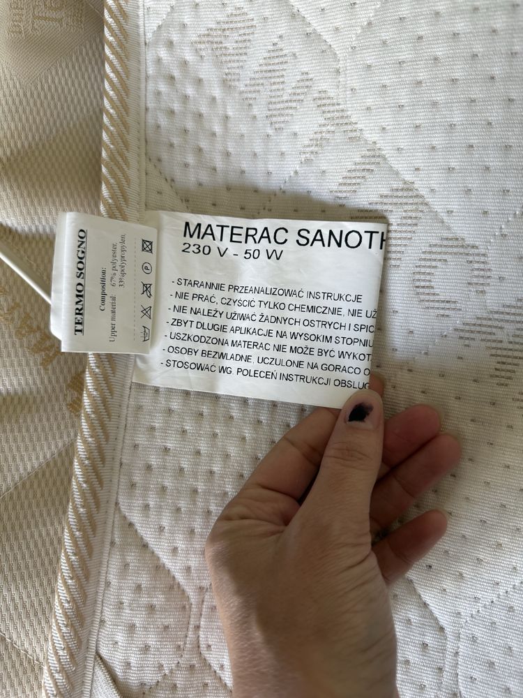 Mata do leczenia ciepłem podczerwieni Sanotherm+