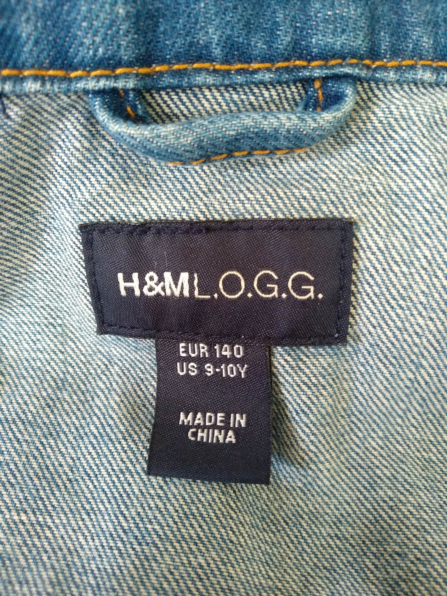 Модна джинсовка H&M на хлопчика 9-10 років, 140 см