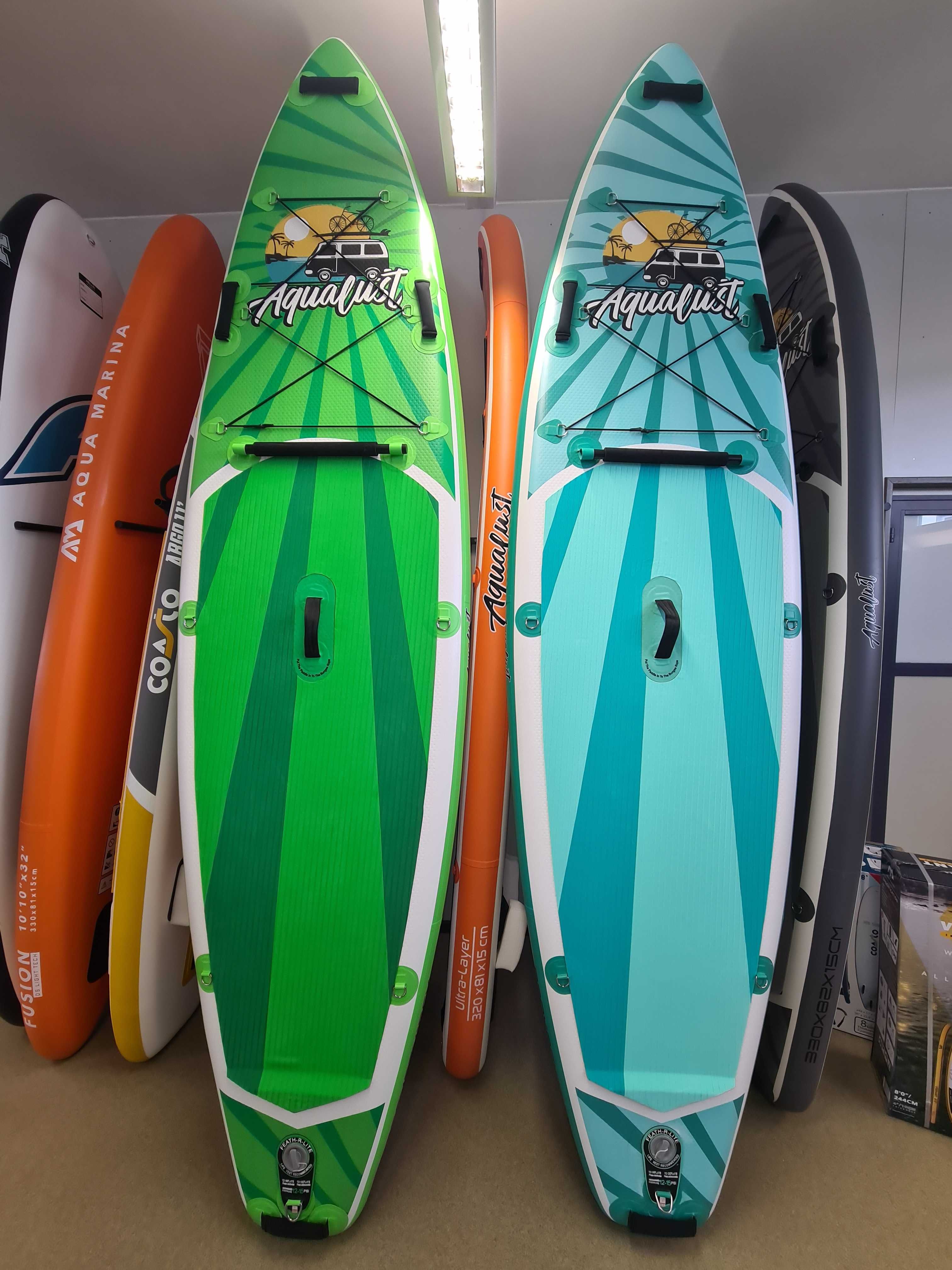 НОВАЯ 2 СЛОЯ 330 см. борд board AquaLust CRUISER САП доска SUP дошка