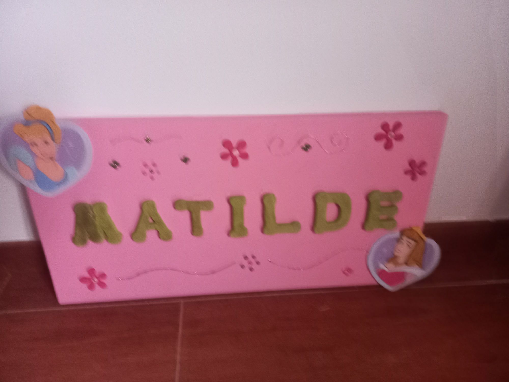 Quadro com nome Matilde