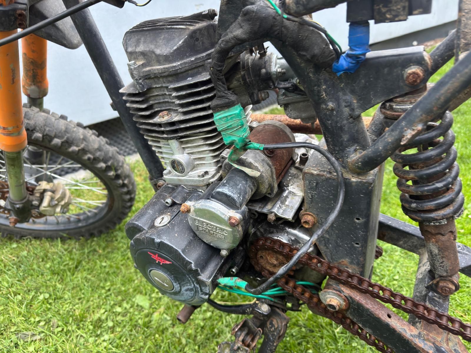 Motor na części 125cm rezerwacja do soboty