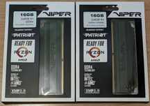 Patriot Viper 4 BLACKOUT, DDR4, 2x16 GB, 3200MHz, CL16