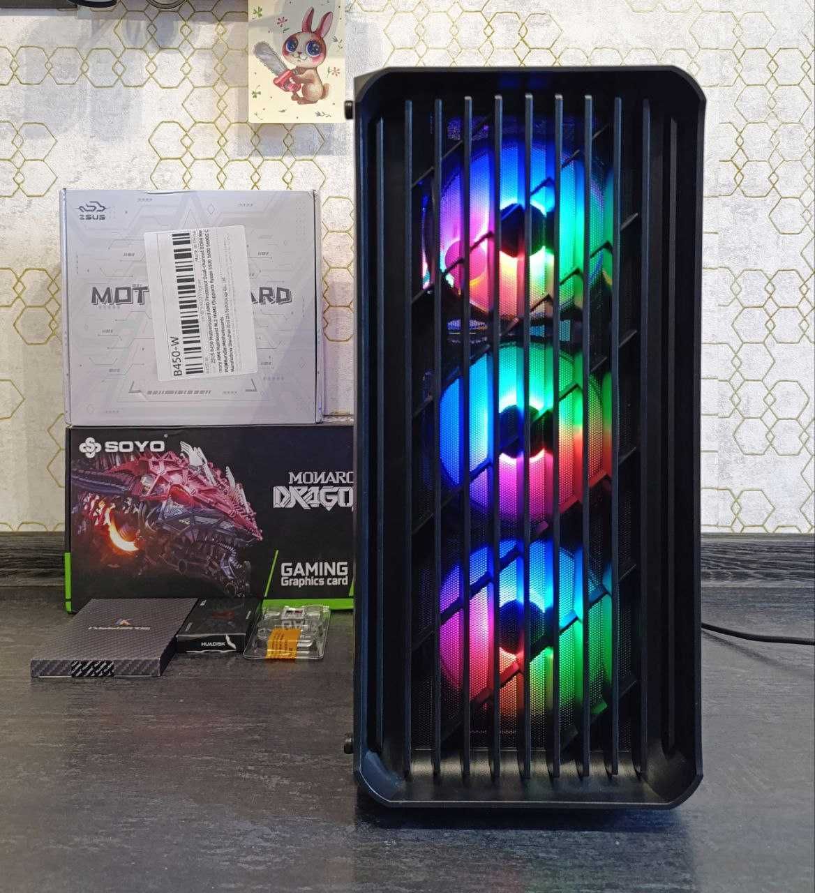 Ігровий ПК Ryzen 5 5500 RX 5700 XT 8GB 6|12 Ядер 32 DDR4 M.2 512