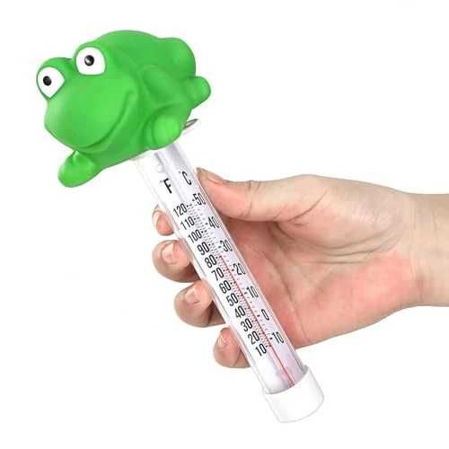 Termometr basenowy do basenu oczka jacuzzi pływający żaba żabka
