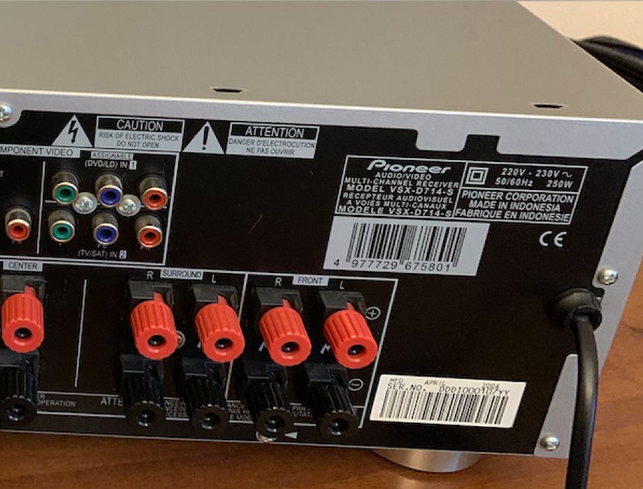 Телевизор NEC, усилитель Pioneer