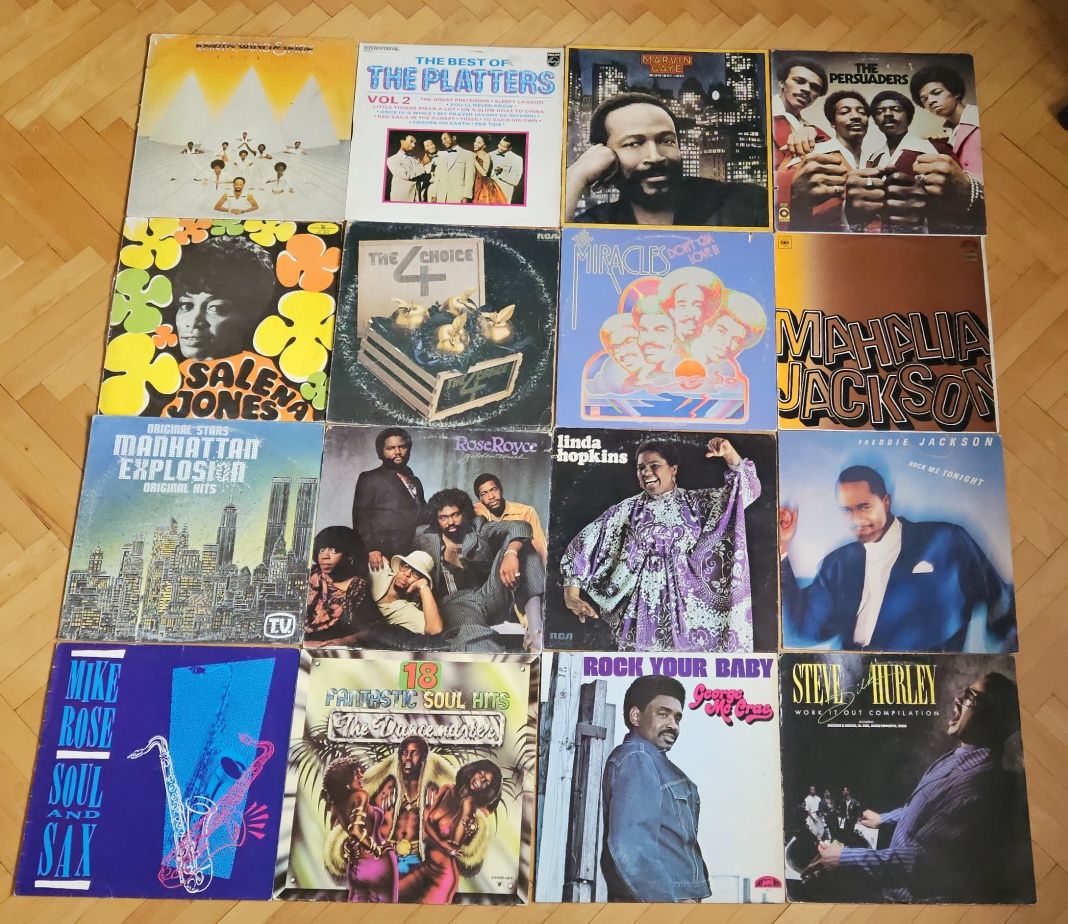 Zestaw płyt winylowych Soul & Funk 50szt.