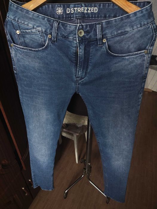 Джинсы Dstrezzed jeans Holland w30 stretch blue.