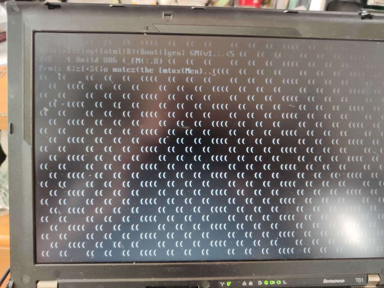 Laptop Lenovo ThinkPad T61 Intel Core 2 Duo T7500 4GB RAM