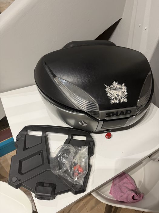 Top Case SHAD SH48 + Duplo Encosto + Base