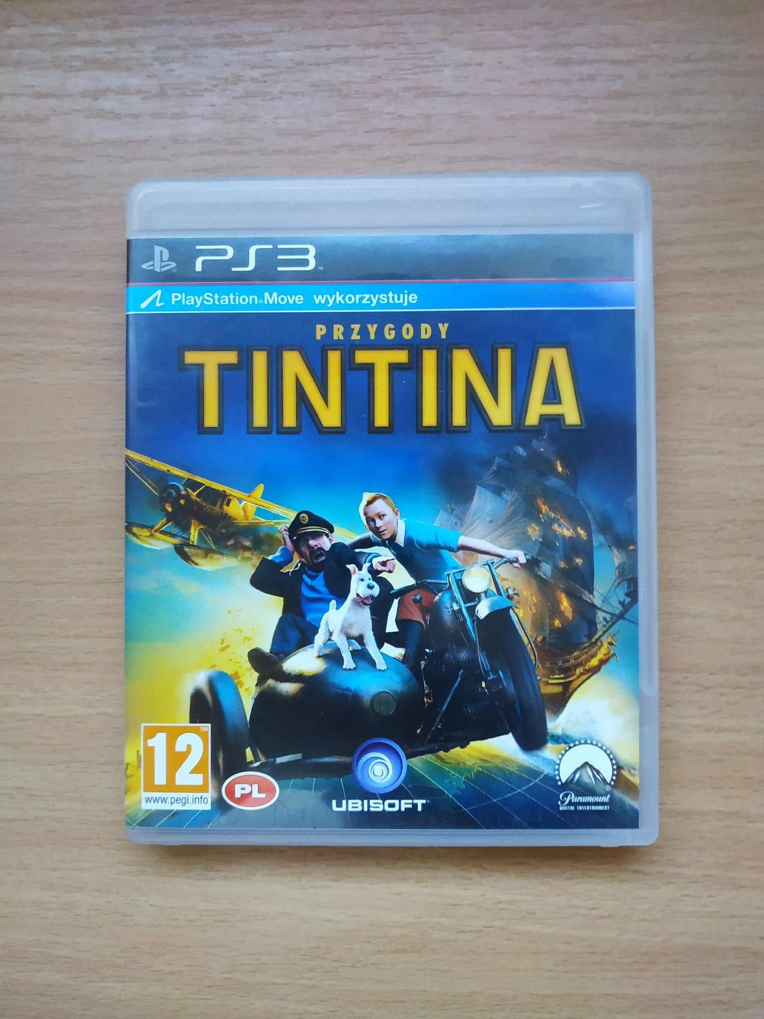 Przygody Tintina  PS3, pl,stan bdb, możliwa wysyłka