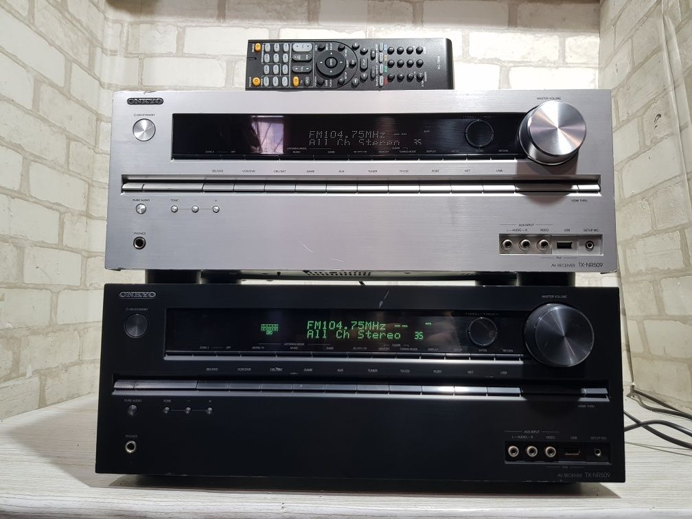 5.1 AV ресивер Onkyo TX-NR509, *5x130 Вт, HDMI, USB, LAN, 3D, 5ч/2с