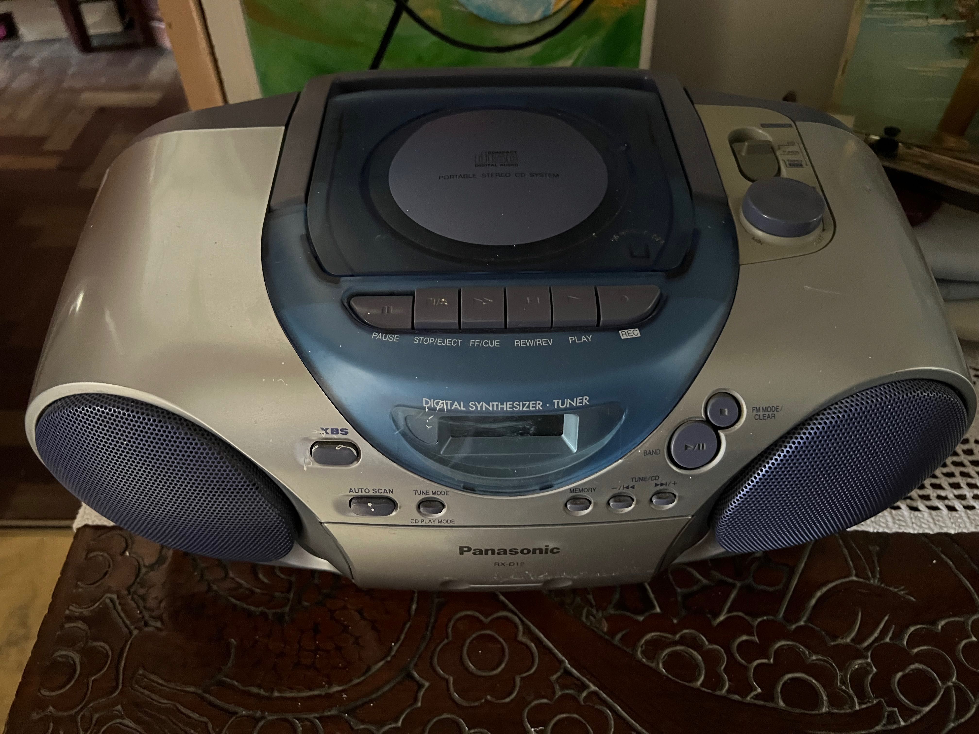 Panasonic cd player cassete