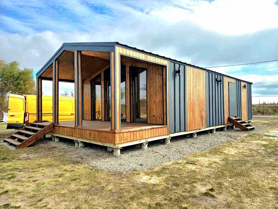 ВИРОБНИК! Каркасний / Модульний будинок для проживання, Дачний будинок