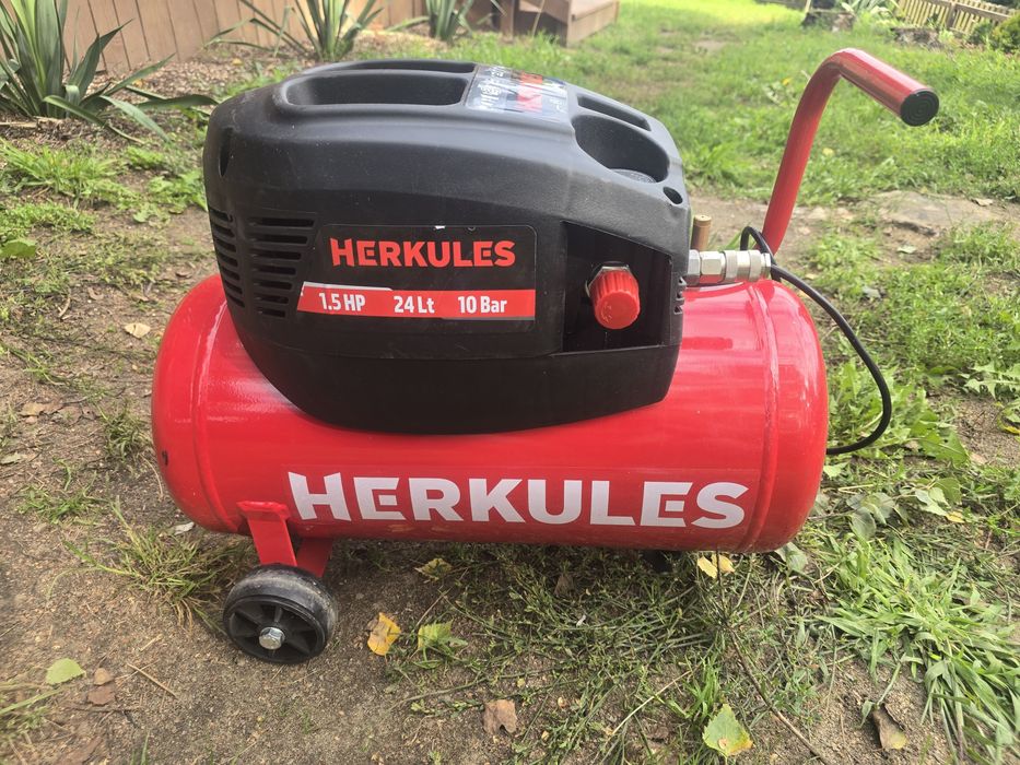 Kompresor bezolejowy Herkules 24l 10Bar 2024r