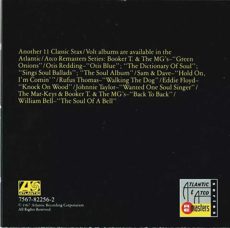 Otis Redding - Carla Thomas - CD - 1991 - made in Germany