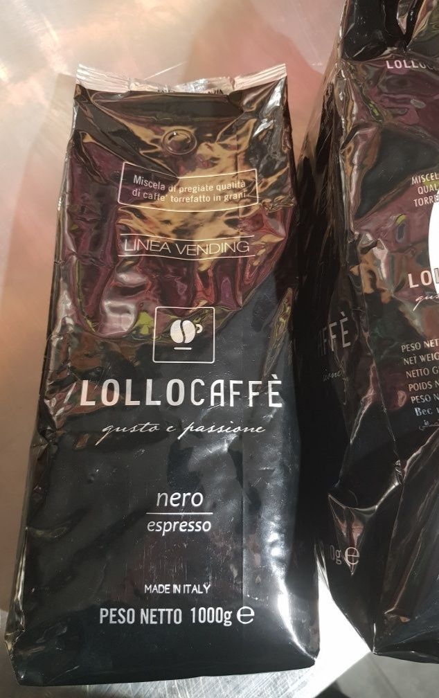 Кава, кофе в зернах LOLLO CAFFE Nero espresso 1000 г, 1 кг