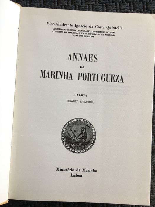 Annaes da Marinha Portuguesa - Costa Quintella