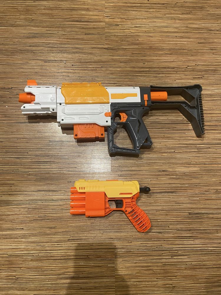 Nerf recon mk II + Nerf alpha strike fang + 2 magazynki