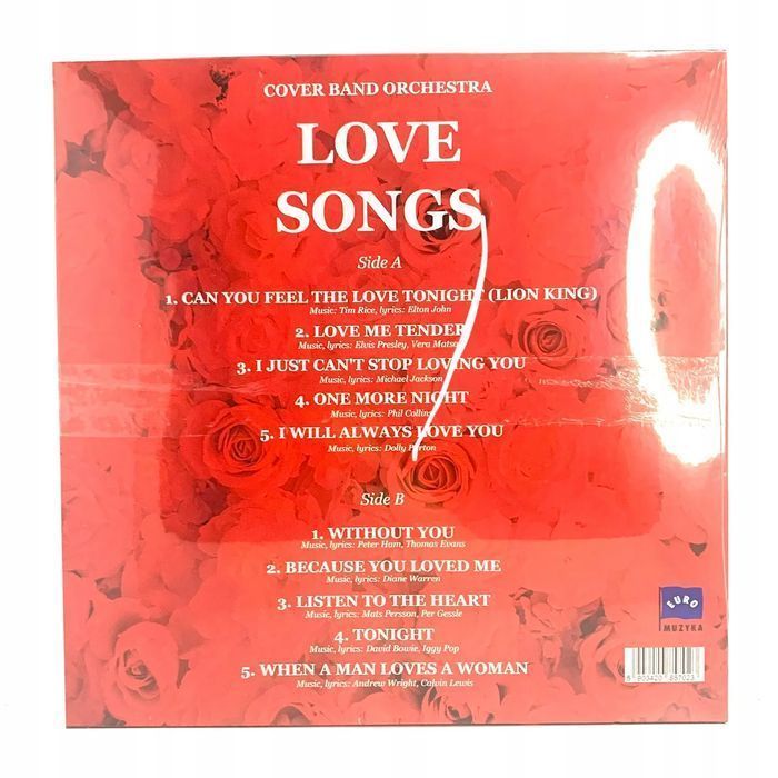 Cover Band Orchestra – Love Songs (Płyta Winylowa)