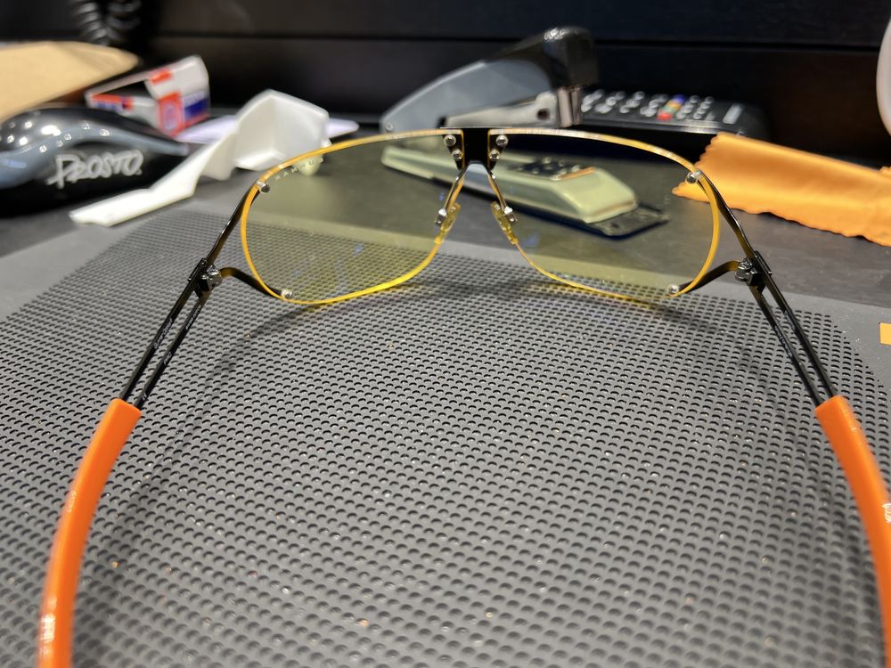 Okulary gamingowe komputerowe GUNNAR Desmo onyx orange Steelseries