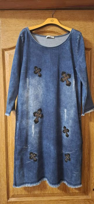 Стильное джинсовое платье Sogo, S-M