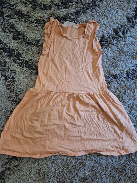 Sukienka 116 hm pomaranczowa