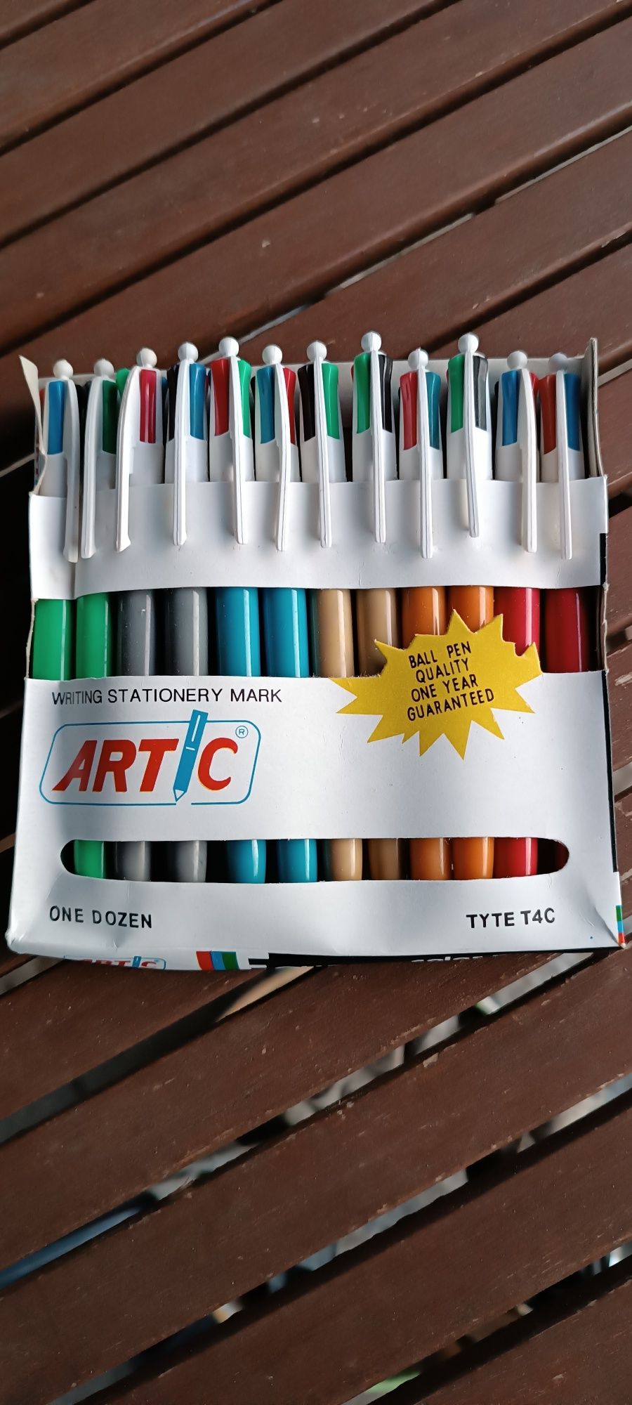 Długopis / długopisy automatyczne 4 kolorowe