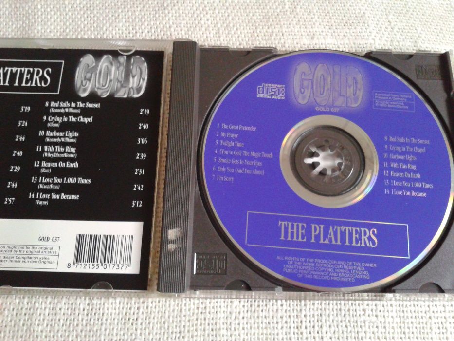 The Platters - Gold CD