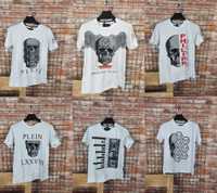 Koszulka męska t-shirt Philipp Plein biała koszulki męskie premium hit