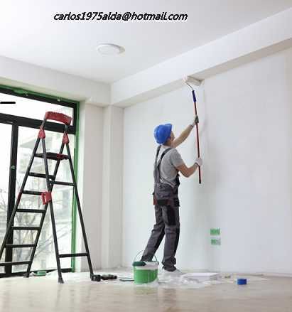 Pinturas interiores e exteriores