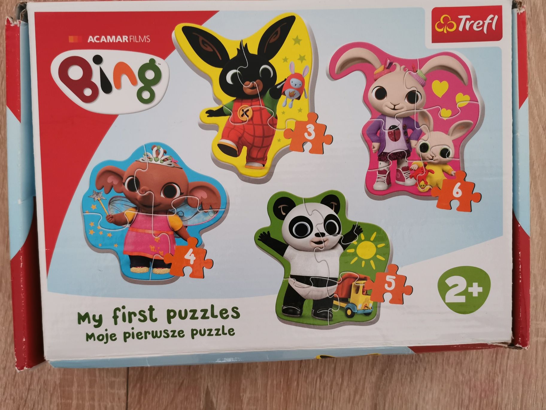 Domek binga, figurki, puzzle, gry