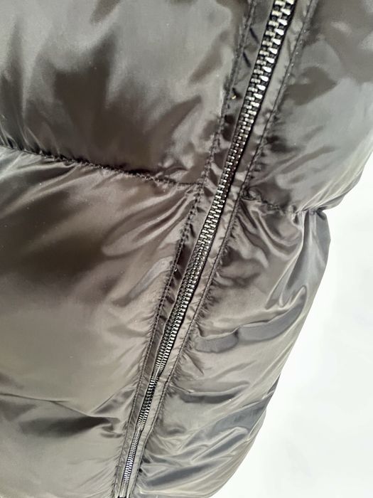 Kurtka zimowa Ochnik długa z kapturem nowa.