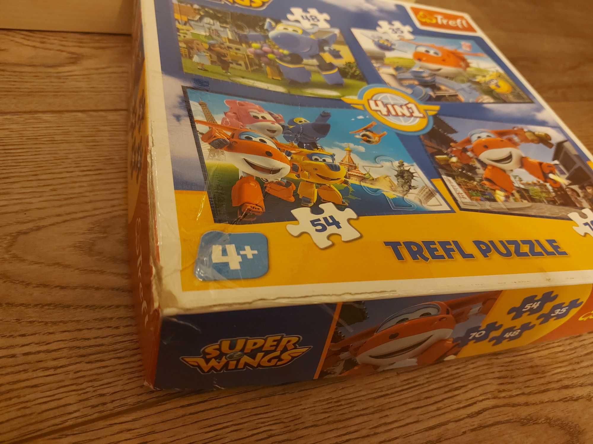 Puzzle super wings, tomek i przyjaciele, safari