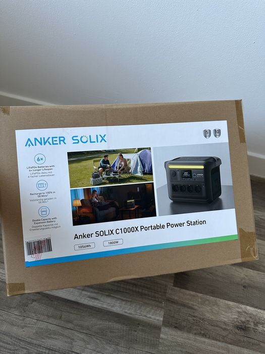 Портативна зарядна станція Anker SOLIX C1000X (Ecoflow)