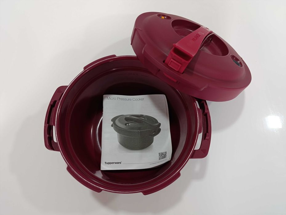 Panela de pressão Micro rápida Tupperware NOVA