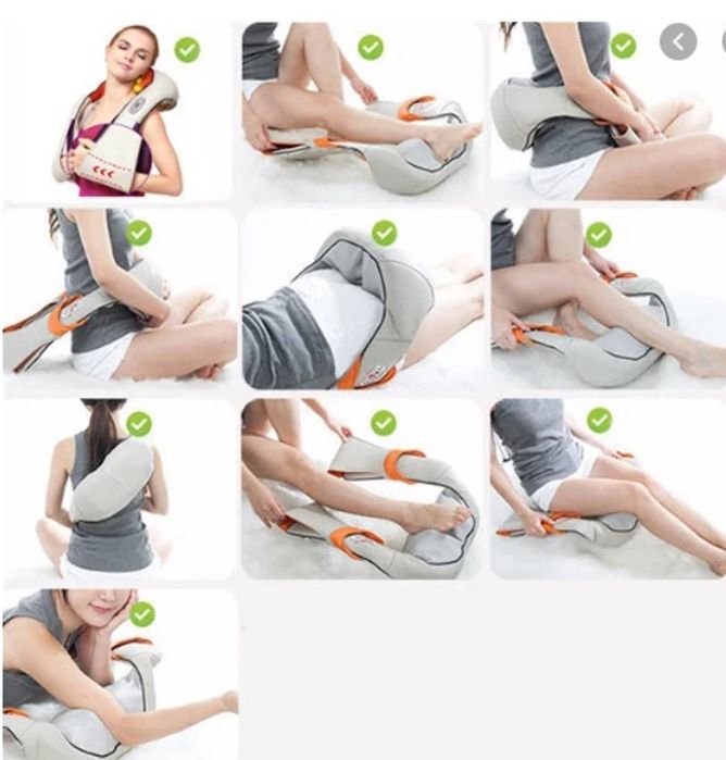 Новий універсальний масажер Retter 3D Shiatsu — релакс вдома