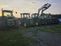 John Deere 6220, 6330, pneumatyka klima z Niemiec !