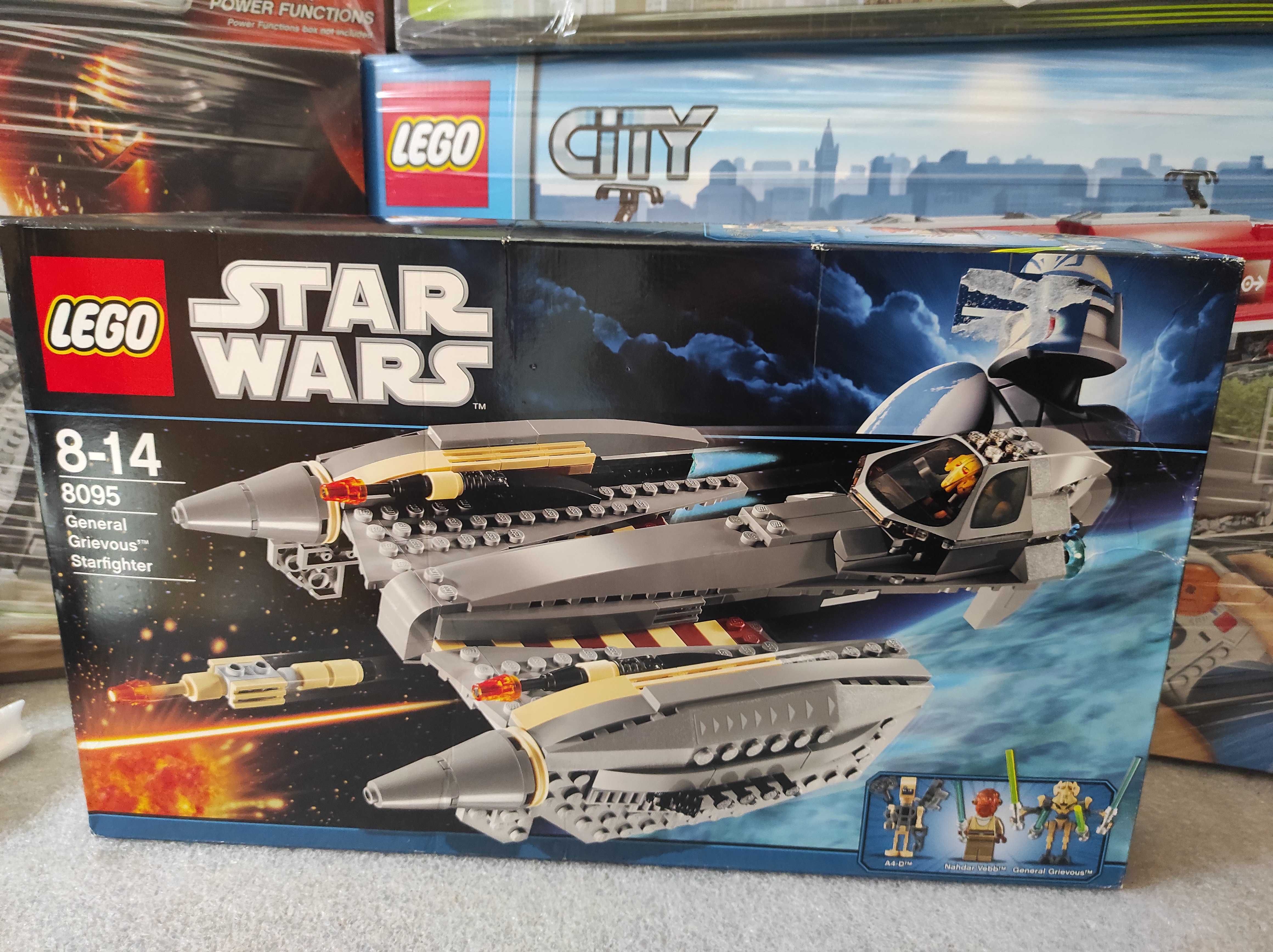 Lego 8095 General Grievous Starfighter Star Wars Novo e Selado