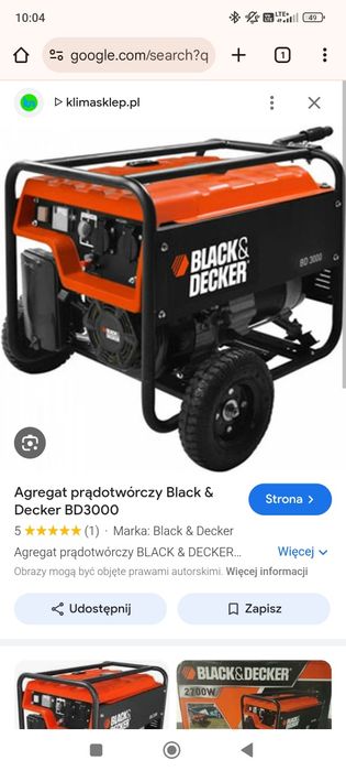 Sprzedam agregat Black&Decker