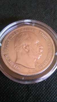 Monety Niemcy 5 marek 1876 A i 2 marki 1914 D srebra-srebro antyk