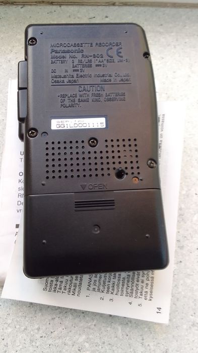 Dyktafon Panasonic RN-302
