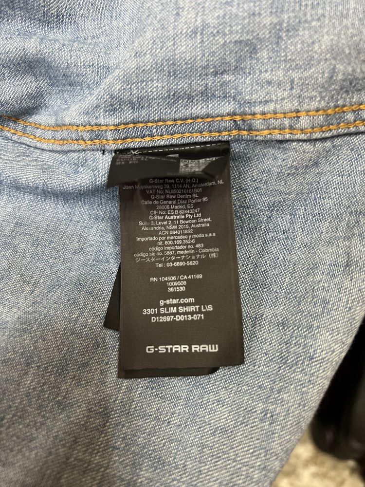 Camisa G-Star raw tamanho xl