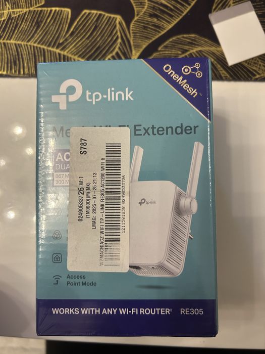 Wzmacniacz zasiegu wi-fi tp-link ac1200 re305 onemesh