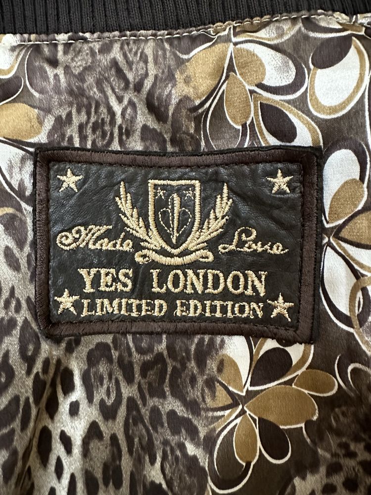 Кожаная куртка Yes London Limited Edition оригинал