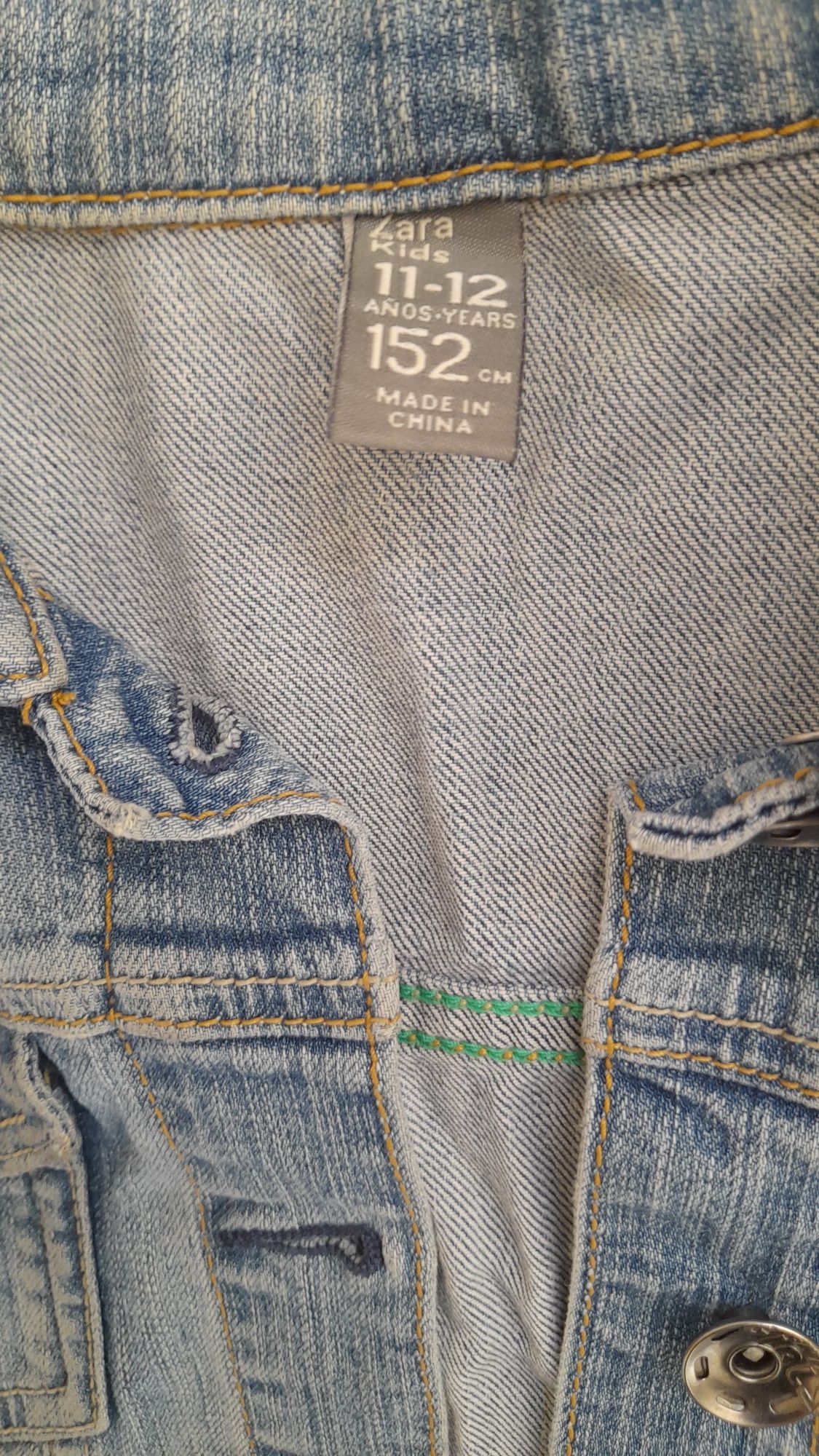 Blusão de ganga 11/12 anos Zara Kids