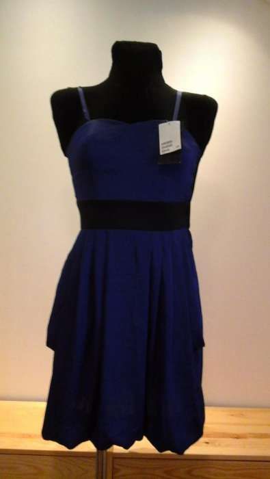 sukienki na ramiączkach różne XS,H&M, niebieska